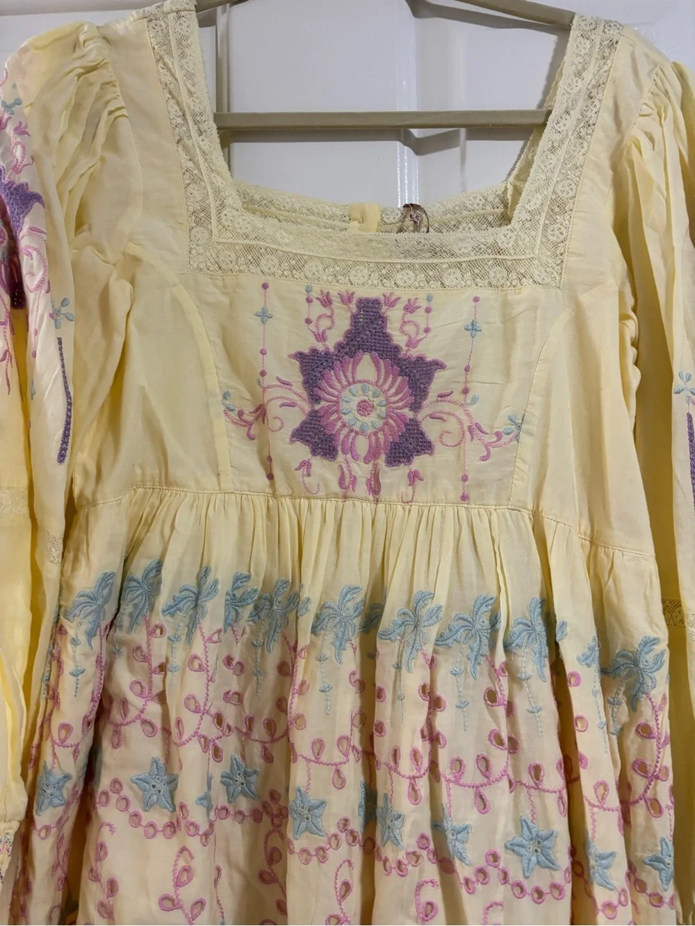Loveshackfancy Freja Dress in Rise and Shine - Picture 3 of 7